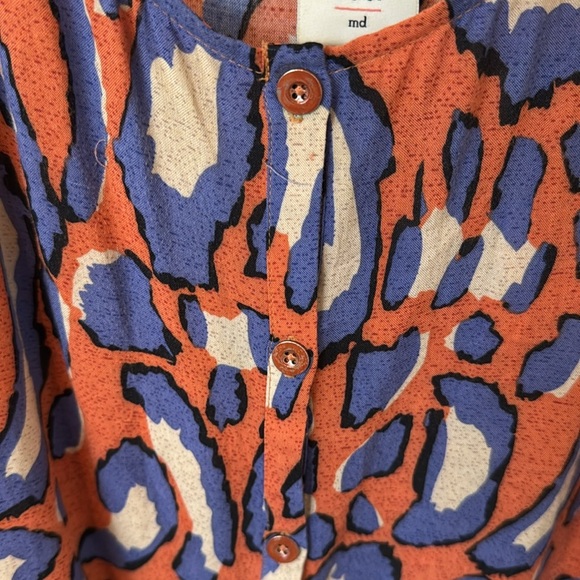 CAbi Isla Cami Animal Print Tank Top Sleeveless Blouse 5040 Women's Medium - Picture 3 of 5